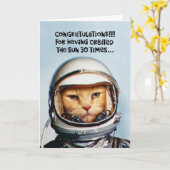 Snarky 30th Birthday Kaart (Gele Bloem)