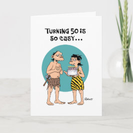 Snarky 50e verjaardag kaart