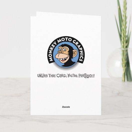 Snarky 58th Birthday Kaart (Achterkant)