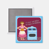 Snarky Casserole Gezegde Magneet (Voorkant / Achterkant)