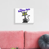 Snarky Cats Art Canvas Afdruk (Insitu (Woonkamer))