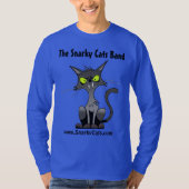 Snarky Cats Band T-shirt (Voorkant)