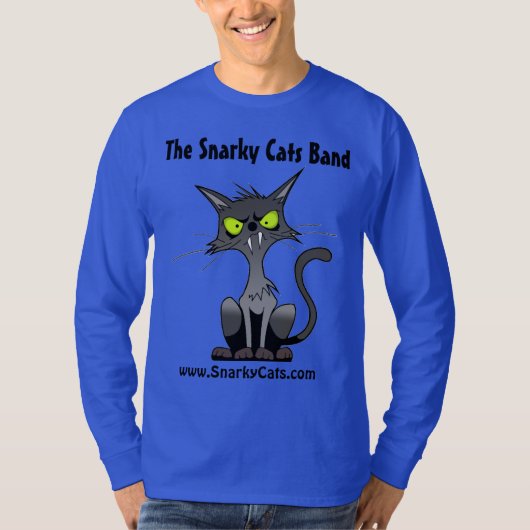 Snarky Cats Band T-shirt (Voorkant)