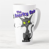Snarky Cats Beker Latte Mok (Rechterhoek)