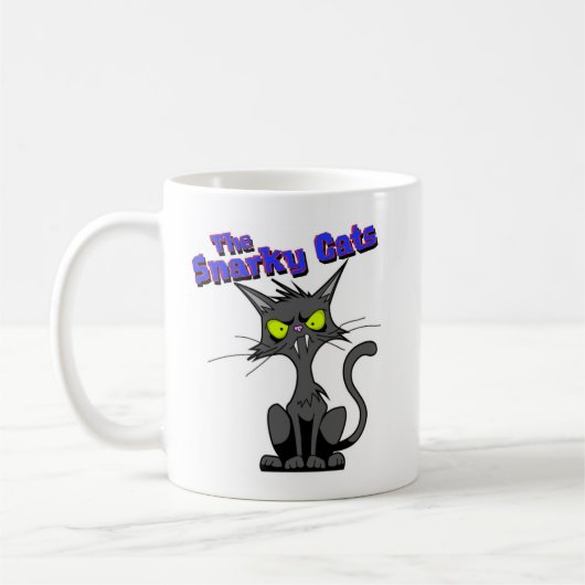 Snarky Cats Cup Koffiemok (Links)