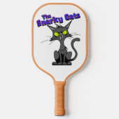 Snarky Cats Pickleball Baddies Pickleball Paddle (Voorkant)
