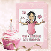 Snarky Custom Birthday Kaart voor haar