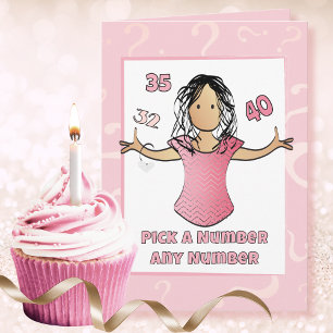 Snarky Custom Birthday Kaart voor haar