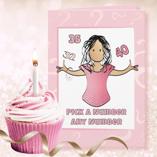 Snarky Custom Birthday Kaart voor haar