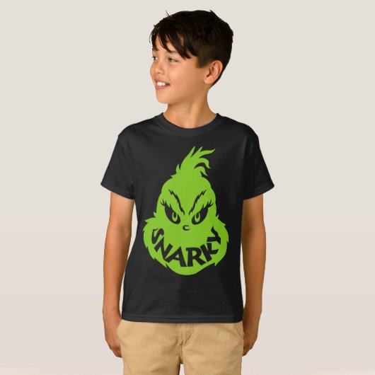 Snarky Face  T-shirt (Voorkant volledig)