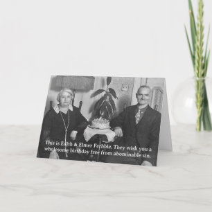 Snarky Foto Verjaardagskaart Kaart