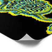 Snarky Funny Im Only Talking To My Dog T  Poster (Hoek)