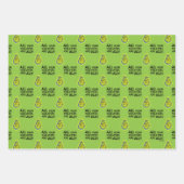 Snarky Grinch | Al je zweefvliegtuigen zijn lelijk Inpakpapier Vel (Voorkant 3)