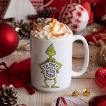 Snarky Grinch Funny I'm Only Talking to My Dog T Koffiemok<br><div class="desc">Voeg wat humor toe aan je ochtendroutine met deze Snarky Grinch koffie mok. Met de iconische expressie van de Grinch en het hilarische "I'm Only Talking to My Dog Today"-citaat, is deze mok ideaal voor hondenliefhebbers en fans van de Grinch. Met zijn geestige ontwerp is het een leuk en eigenzinnig...</div>