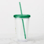 Snarky Grinch | Funny Let's Just not Quote Acryl Drinkbeker (Links)