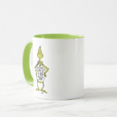 Snarky Grinch | Grappig dat ik alleen met mijn hon Mok (Voorkant links)