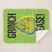 Snarky Grinch | Grappige Grinch Citaat Alsjeblieft Sherpa Deken (Voorkant (horizontaal))