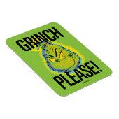 Snarky Grinch | Grappige Grinch Graag citeren Magneet (Rechterzijde)