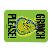 Snarky Grinch | Grappige Grinch Graag citeren Magneet (Horizontaal)