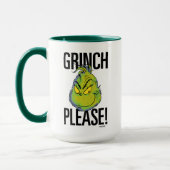 Snarky Grinch | Grappige Grinch Graag citeren Mok (Links)