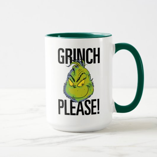 Snarky Grinch | Grappige Grinch Graag citeren Mok (Rechts)
