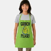 Snarky Grinch | Grappige Grinch Graag citeren Schort (Insitu)