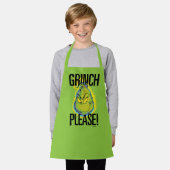 Snarky Grinch | Grappige Grinch Graag citeren Schort (Gedragen)