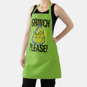 Snarky Grinch | Grappige Grinch Graag citeren Schort (Insitu)
