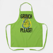Snarky Grinch | Grappige Grinch Graag citeren Schort (Voorkant)