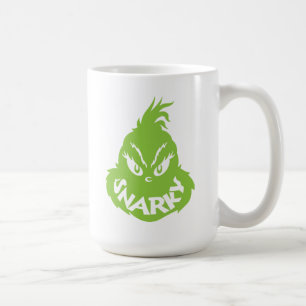Snarky Grinch   Het Grinch Gezicht Koffiemok