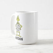 Snarky Grinch | Ik praat alleen met mijn hond Cust Koffiemok (Voorkant links)