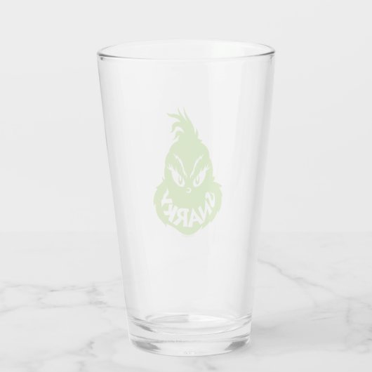 Snarky Grinch | The Grinch Face Glas (Achterkant)