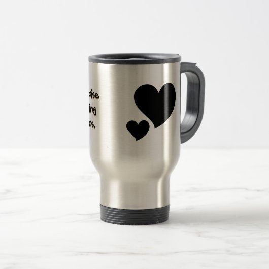 snarky gunsten papa voor mannen haar hem vrouwen m reisbeker (Voorkant rechts)