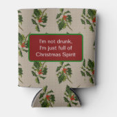 Snarky Holiday Holly Berry Blikjeskoeler (Voorkant)