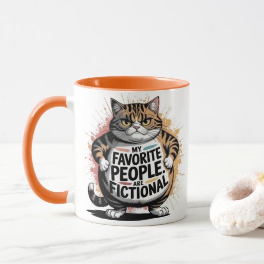 Snarky Humor 11 oz Koffie Mok (Met donut)