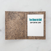 Snarky Humor Grappig Man Etnische Cartoon Verjaard Kaart (Binnen)