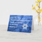 Snarky Kerstkaart Kaart (Gele Bloem)