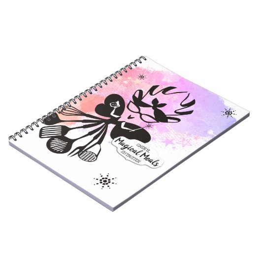 Snarky koken fee kookboek recept notitieboek (Linkerzijde)