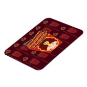 Snarky Magnetron Retro Huisvrouw Magneet (Linkerzijde)