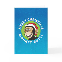 Snarky Monkey Kerstmis