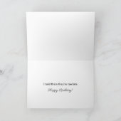 Snarky Photo Birthday Card Kaart (Binnen)