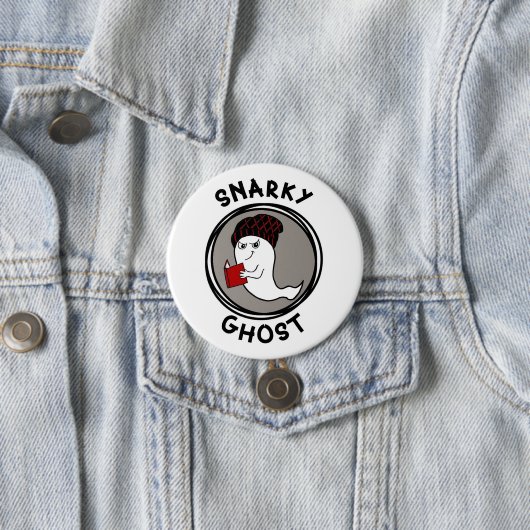Snarky Pin Ronde Button 7,6 Cm (In situ)