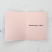 Snarky Rabbit Easter Card Kaart (Binnen)