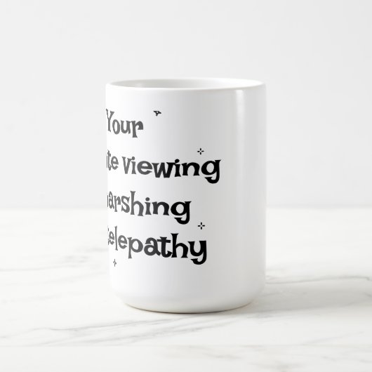 Snarky Remote Viewing Telepathie Mok (Center)