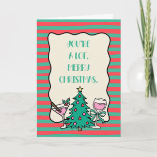 Snarky Sarcastische Kerstkaart Feestdagen Kaart
