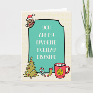 Snarky Sarcastische Kerstkaart Feestdagen Kaart