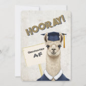 Snarky & Schattige Afstuderen Kaarten - Llama & Me (Voorkant)