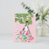 Snarky vakantie Briefkaart werk krijgt in de weg (Staand voorkant)