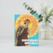 Snarky vakantie Briefkaart werkschema (Staand voorkant)