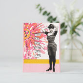 Snarky vakantie Briefkaart zes maanden (Staand voorkant)